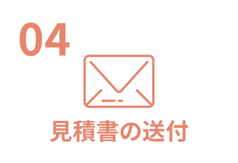 4. 見積書の送付 (弊社)